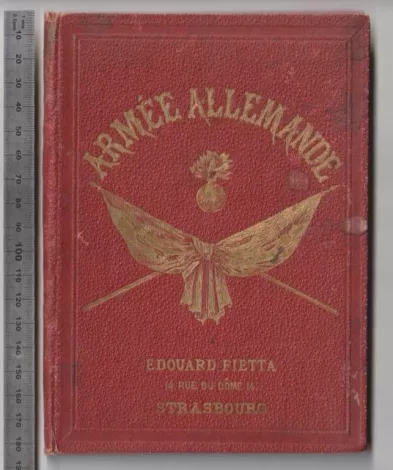 Booklet &amp;quot;Armée Allemande&amp;quot; from the 1870&amp;#039;s Visuel