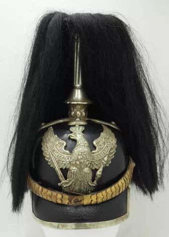 Prussian Line Dragoon Enlisted Pickelhaube Visuel