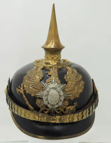 Reuss 96th Infantry Officer (2nd Battalion) Pickelhaube Visuel