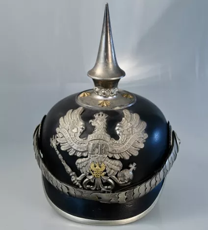 Prussian Regimental &amp;quot;Zahlmeister&amp;quot; or Paymaster Pickelhaube Visuel