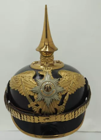 Prussian Garde Infantry Officer Pickelhaube - MINT Visuel