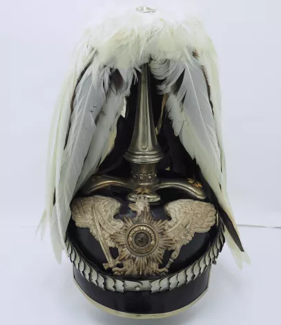 Prussian General a la Suite Officers Pickelhaube to Parade Visuel