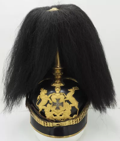 Württemberg Infantry Officer with Parade Plume Visuel