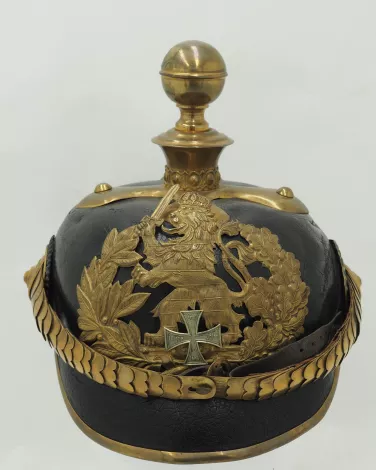 Hessen 25th Artillery Reserve Officer Pickelhaube Visuel
