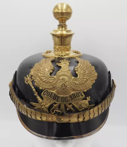 Prussian 2nd Field Artillery &amp;quot;Colberg 1807&amp;quot; Officers Pickelhaube Visuel