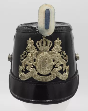 Bavarian Telegrapher Shako for Enlisted Man Visuel