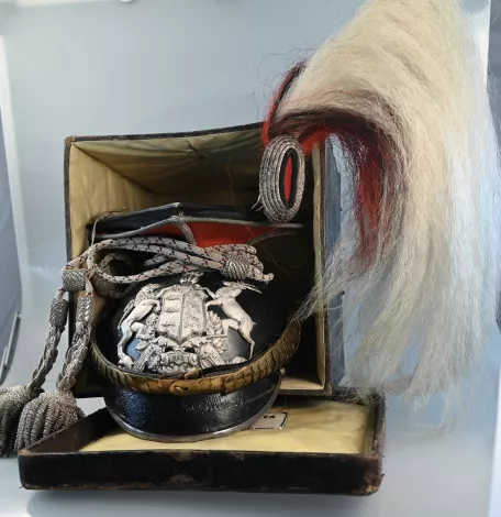 Württemberg 19th Uhlan Regiment Officers Tschapka - Zu Parade Visuel