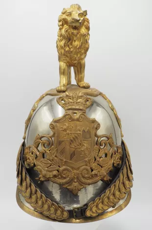 Bavarian Leibgarde der Hartschiere Officers Helmet Visuel