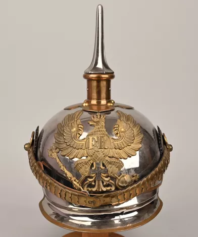 Prussian Reserve Line Kürassier Offcier&amp;#039;s Pickelhaube Visuel