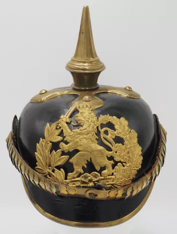 Hessen Line Infantry Officers Pickelhaube Visuel