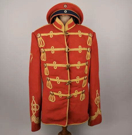 Prussian Leib Garde Hussar &amp;quot;Private Purchase&amp;quot; Attila and Cap Visuel