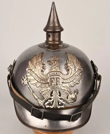 Prussian Model 1915 Kürassier Enlisted Helmet Visuel