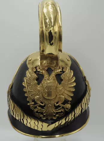 Austrian Dragoon NCO Helmet. Visuel