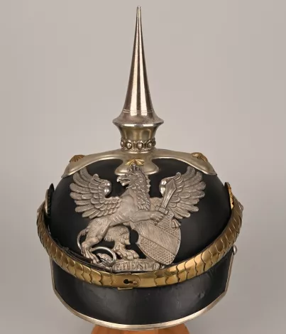 Baden 20 -22nd Dragoner Officers Pickelhaube Visuel