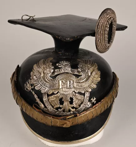 Prussian 14th Uhlan Officers Tschapka. Visuel