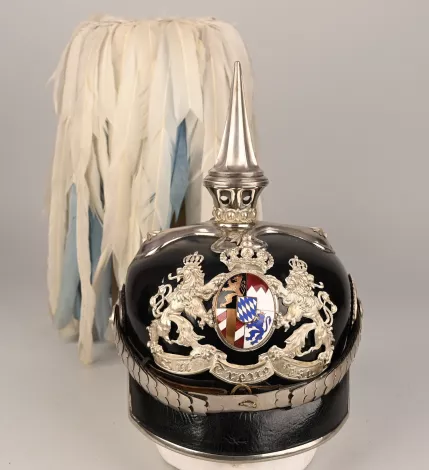 Bavarian General Officer Pickelhaube to Parade Visuel