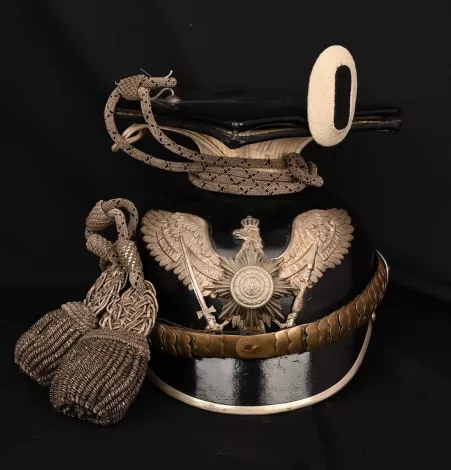Prussian 1st Garde Uhlan &amp;quot;Private Purchase&amp;quot; Tschapka to Parade Visuel