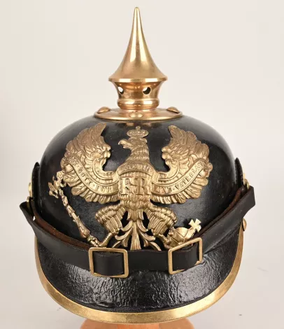 Prussian Enlisted Infantry Pickelhaube - I.R.32 - Named! Visuel