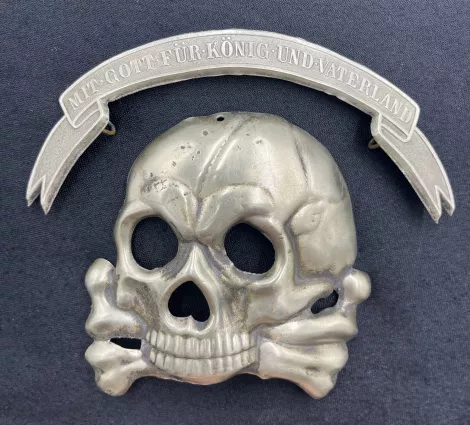 Prussian Leib Hussar frontplate set for Busby Visuel