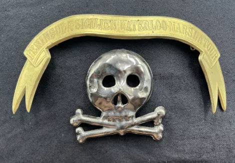 Braunschweig 17th Hussar NCO Busby Plate Visuel