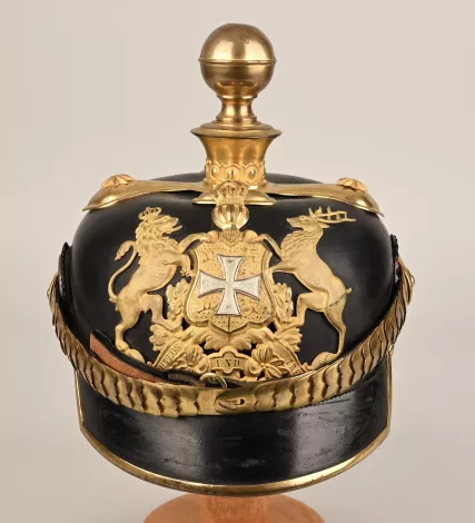 Württemberg Reserve Field Artillery Officer Pickelhaube - MINT Visuel