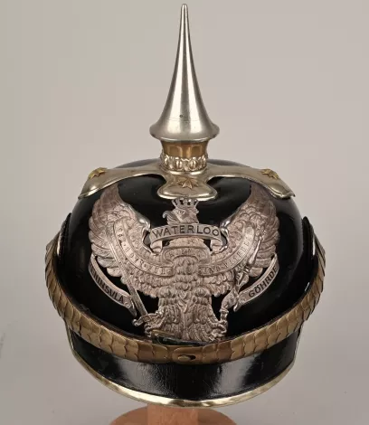 Prussian 9th Dragoon Officer in Silver. Model 1915 Visuel