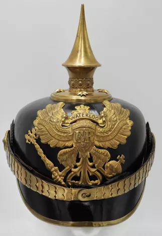 Prussian/Hanoverian &amp;quot;Waterloo&amp;quot; Infantry Officer Pickelhaube Visuel
