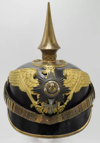 Prussian Garde Infantry Reserve Officer Pickelhaube Visuel