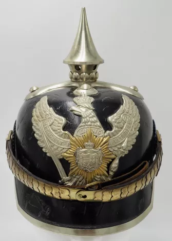 Oldenburg 19th Dragoon Enlisted Pickelhaube - Rare Visuel
