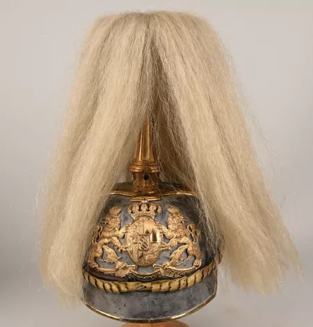 Bavarian Chevau-Leger Officers Pickelhaube zu Parade Visuel