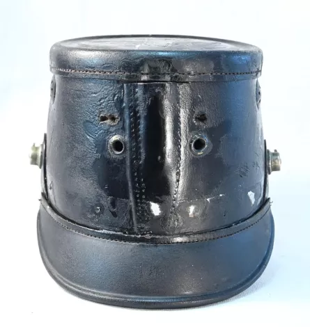 Shako Silver Mounted (shell only) re-used in the Reichwher Visuel