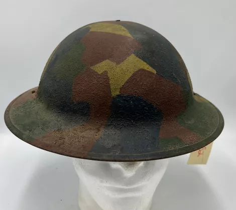 US WWI Camo Brodie Helmet Visuel