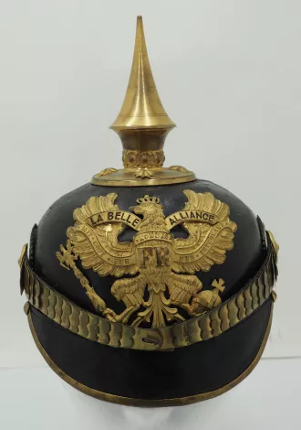 Prussian &amp;quot;Nassau&amp;quot; 87th Infantry Regt. Officers Pickelhaube Visuel