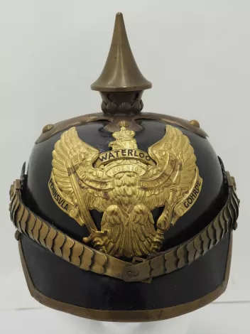 Prussian 9th Dragoon Enlisted Man Pickelhaube Visuel